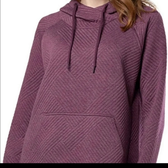 NWT GreenTea purple hoodie size large - Picture 1 of 9